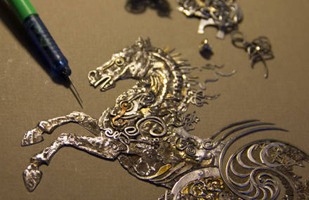 “The Horse”, by Vilius Sileika (from amulet.lt)
