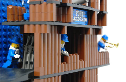 Lego « Indians vs Blue Coats » skateboard