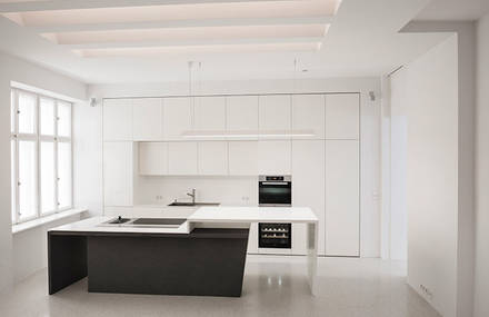 Art Deco Apartment in Vienna by Alex Graef Architect