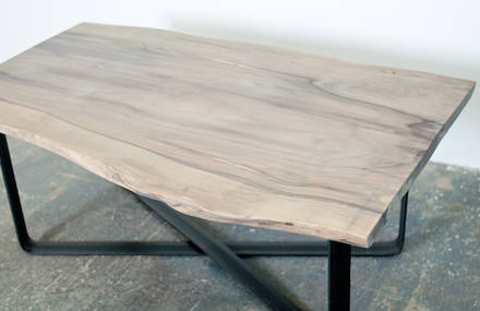 Oxidized Maple Coffee Table by Dylan Design Co.