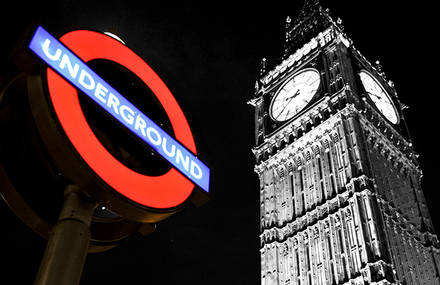London, between architecture, subway and diversity