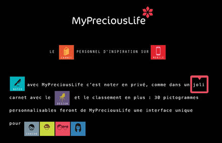 MyPreciousLife reinvente le carnet personnel avec Generous !