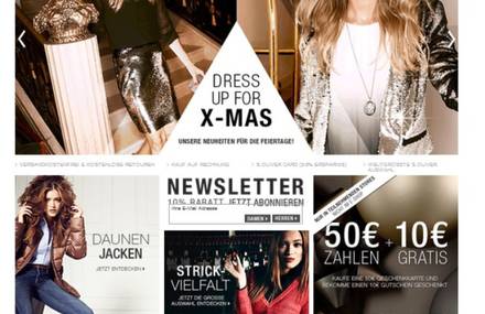 s.Oliver Christmas Shopping