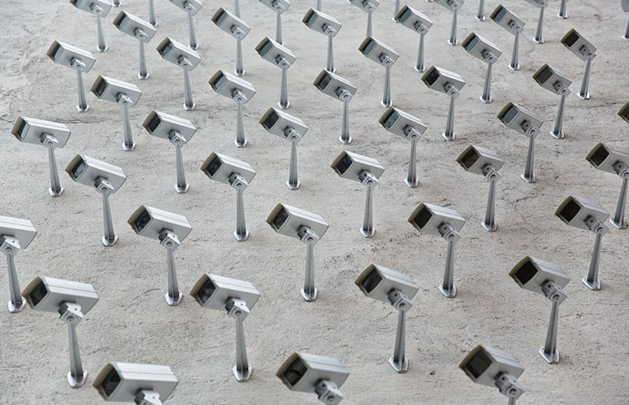 Fake Security Cameras in Madrid
