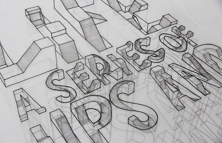 3D Typography by Lex Wilson
