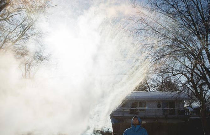 Boiling Water Science Experiment