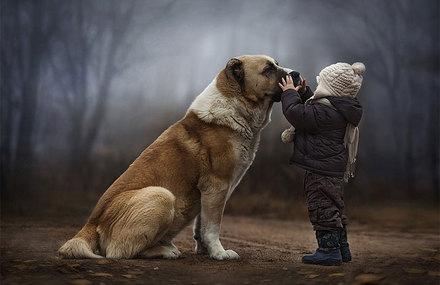 Children who Love Animals