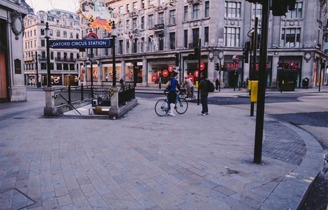 Empty Silent London