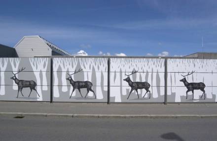 Flipbook Mural in Copenhagen