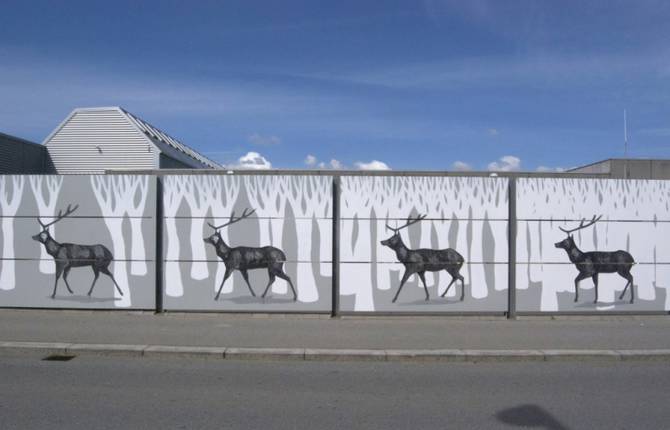 Flipbook Mural in Copenhagen