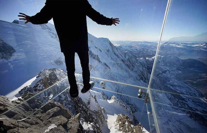 Glass Room in Chamonix