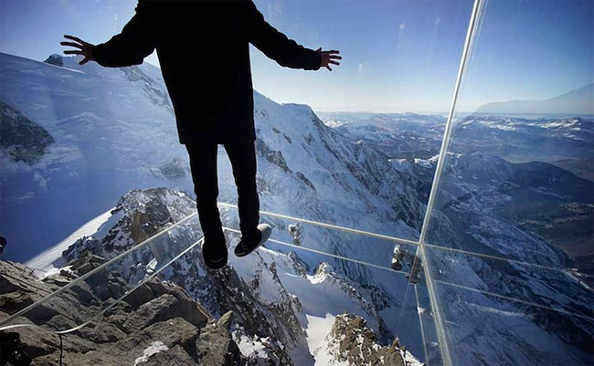 Glass Room in Chamonix