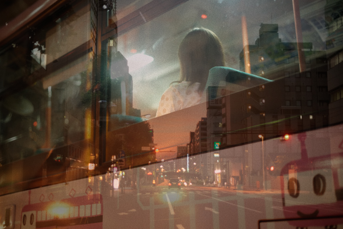 Multiple Exposures Photography in Taxi-5