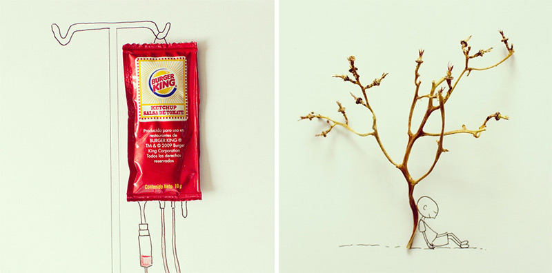 Objects Turned into Illustrations by Javier Perez 19