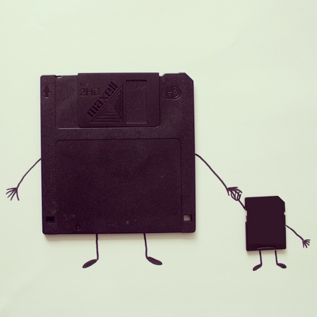 Objects Turned into Illustrations by Javier Perez 8
