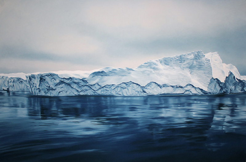Pastel Icebergs by Zaria Forman-1