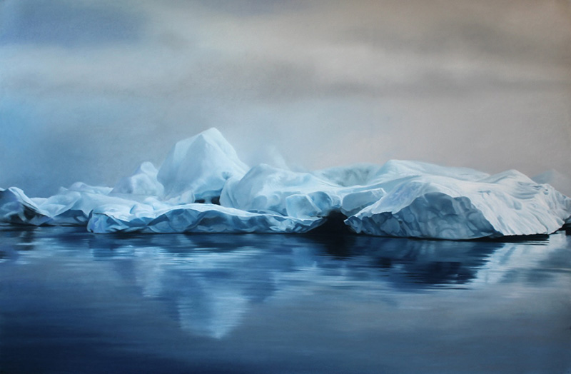 Pastel Icebergs by Zaria Forman-5