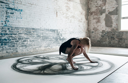 Physical Movement Translated into Drawings