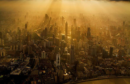 Stunning Aerial Photos of Shanghai