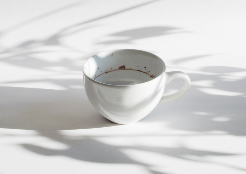 Tiny landscape in coffee cup 3