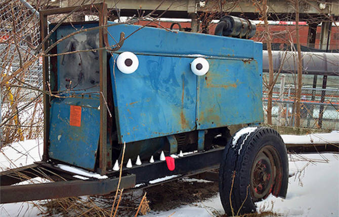 Toon Bombing Street Art