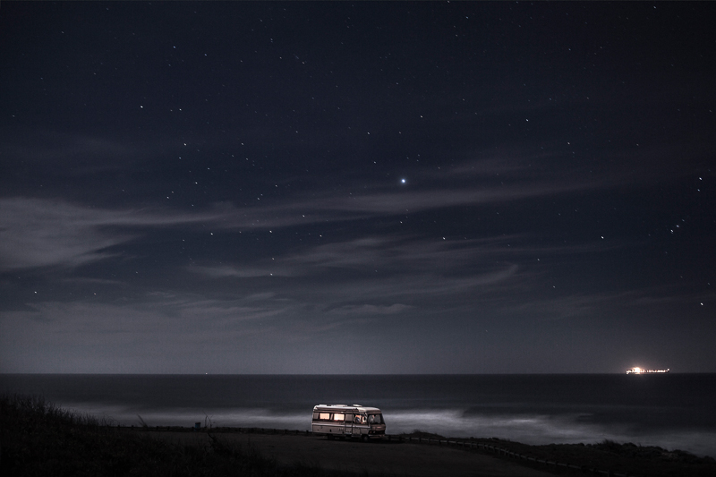 Van in the sea 2