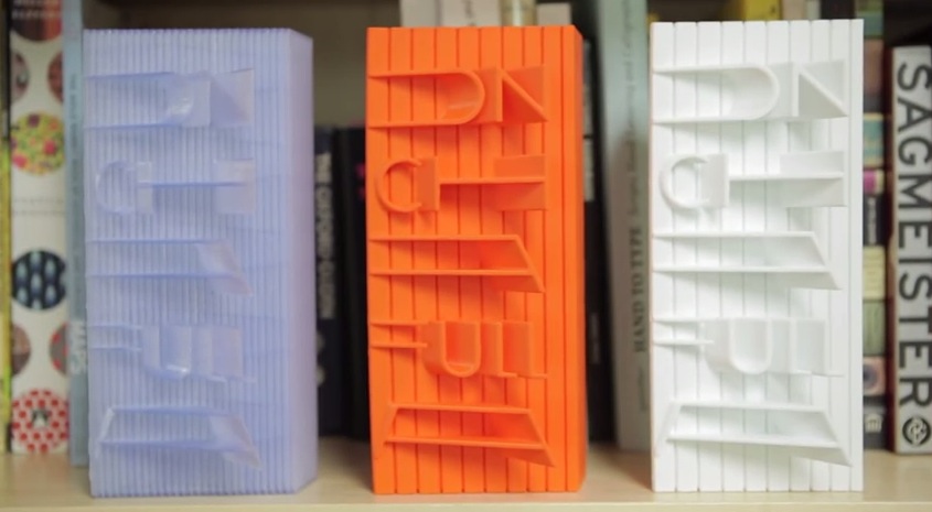 Worlds First 3D-Printed Book Cover1