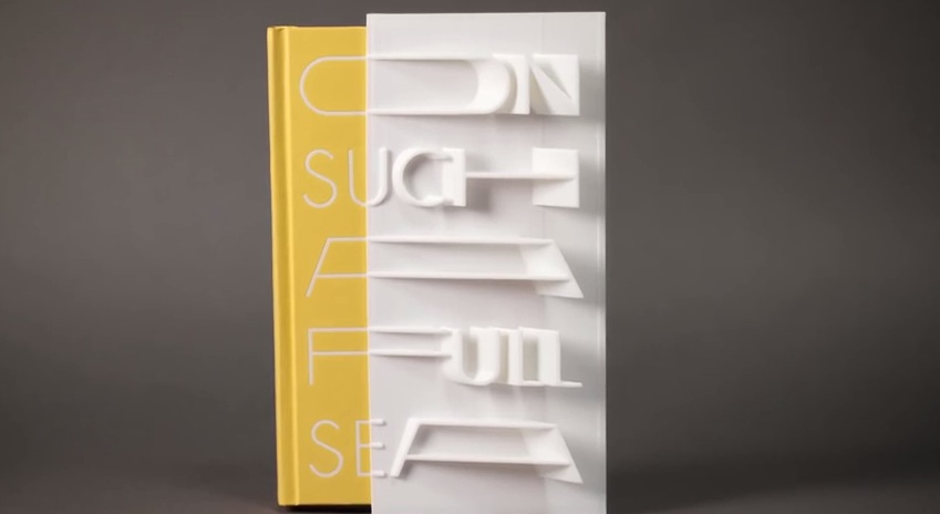 Worlds First 3D-Printed Book Cover3