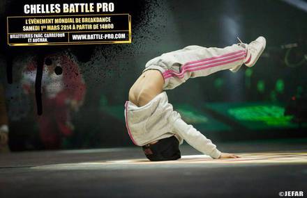 Breakdance : Chelles Battle Pro, 14ème édition!