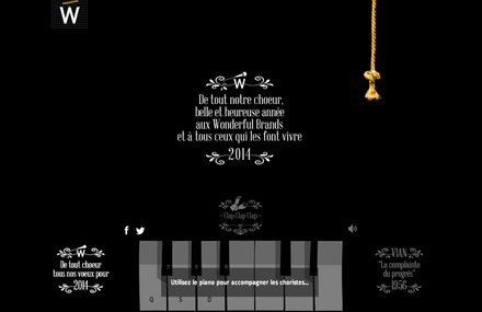 W vous chante ses meilleurs vœux pour 2014