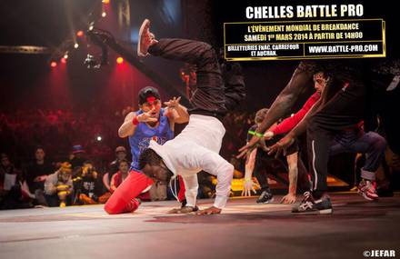Breakdance : Chelles Battle Pro, 14ème édition!