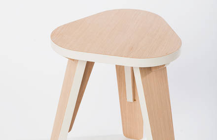 Tenon Stool by Okum Studios