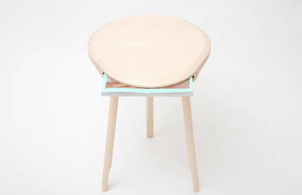 Stool Andy by Loïc Bard
