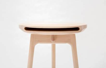 Stool Andy by Loïc Bard