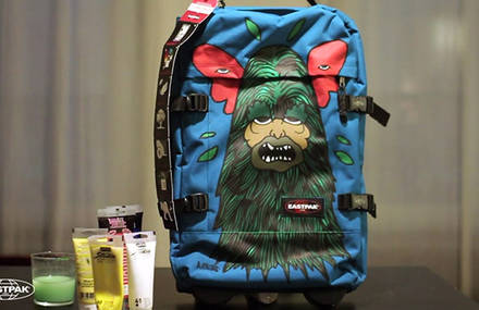 Eastpak Tag My Bag 2014 x Arnaud Pagès