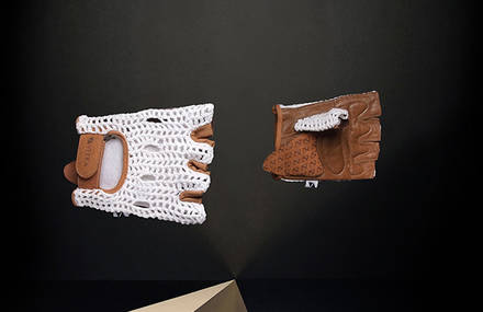 Veeka gloves: vintage form, modern style.