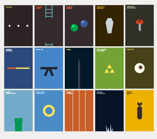 10 Classic Games Posters