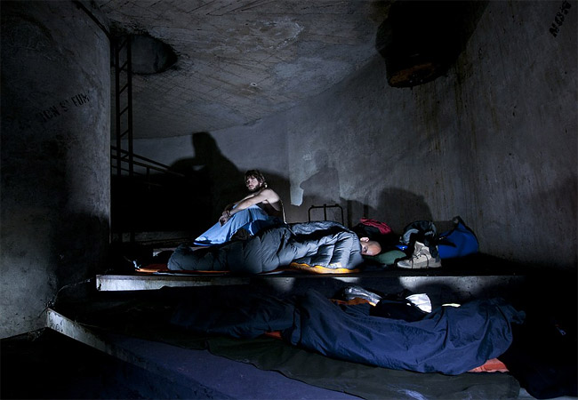 11 in the Bunker d’Guerra in Milan