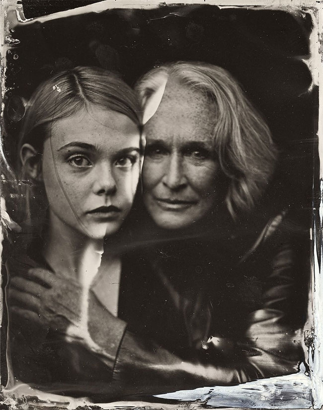 16 bis Elle Fanning and Glenn Close