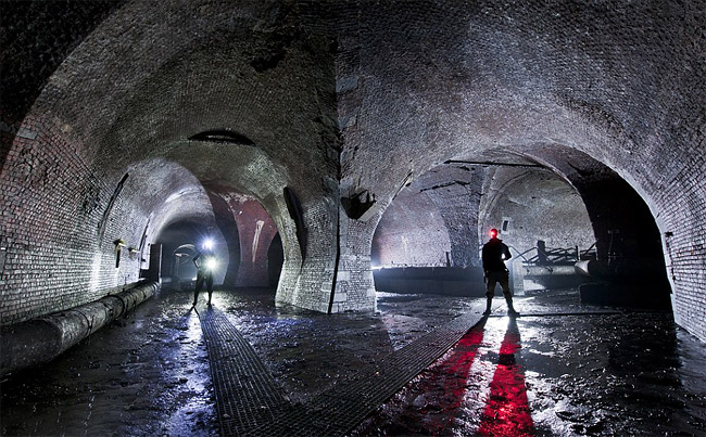 16 tunnels below the street of London