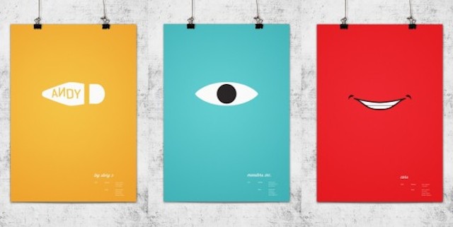 18 Pixar Posters Series