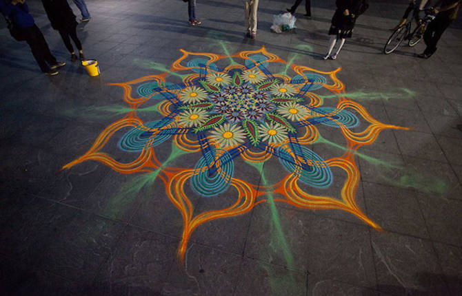 Temporary Sand Paintings