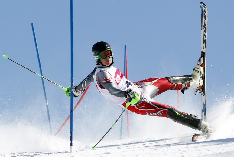 20 Slalom Action by Andrzej Grygiel