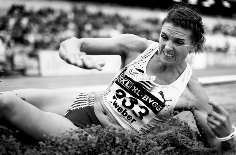 28 Nadja Casadei Heptathlon and cancer by Peter Holgersson