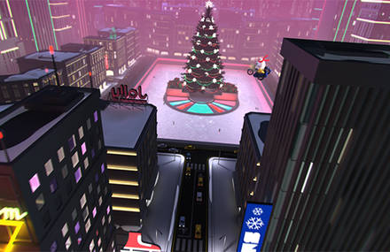 A New York Holiday – Christmas animation for Barneys New York!