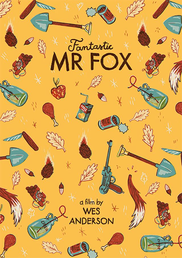 5 Fantastic Mr Fox by Andres Lozano