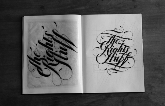 Hand Lettering by Ben Johnston