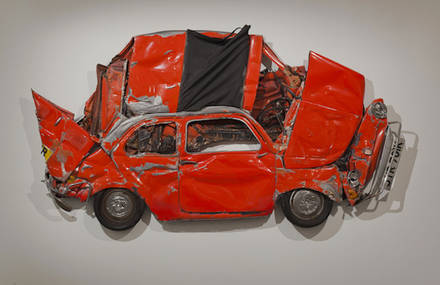 Pressed Sculptures by Ron Arad