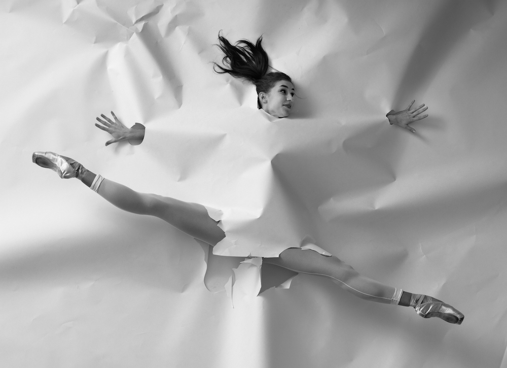 JR, NYC Ballet Art Series, Paper Interactions #2, 2014