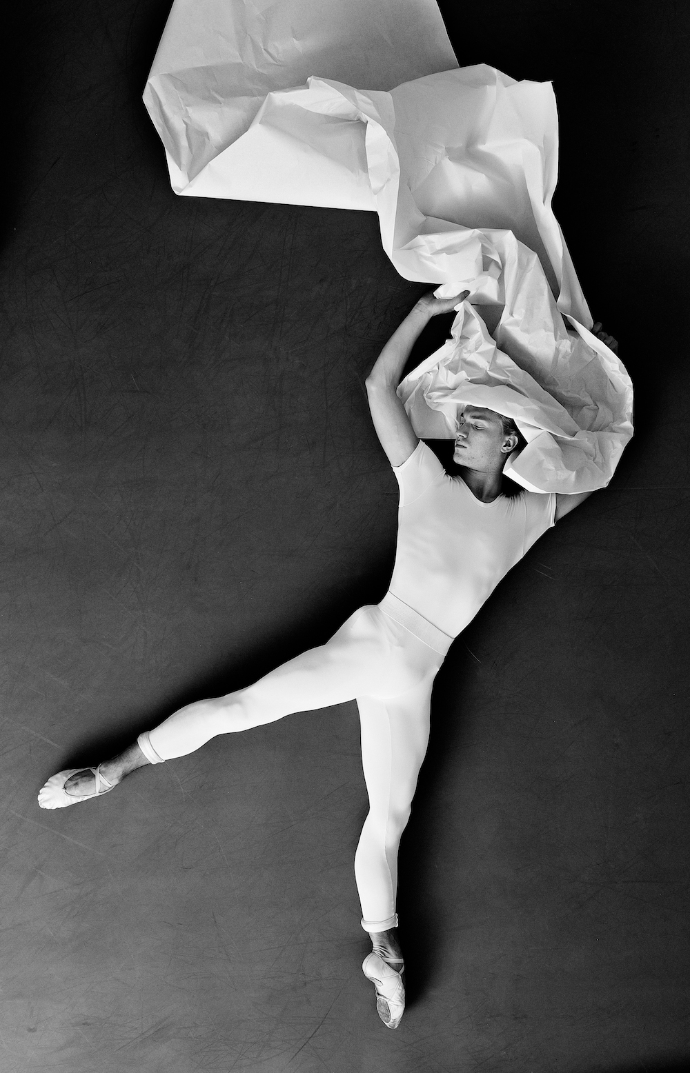 JR, NYC Ballet Art Series, Paper Interactions #20, 2014